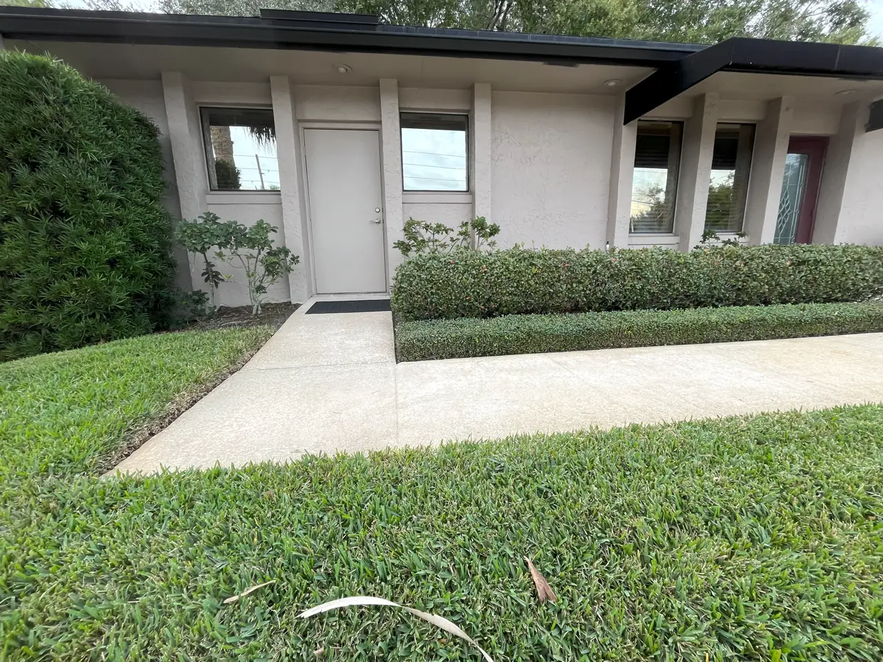 Finished commercial office job